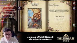 We're playing some Talisman Origins!