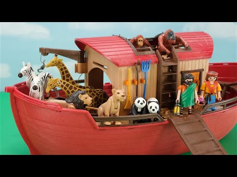 Playmobil Wild Life Noah’s Ark and Animal Playset - Fun Toys Video