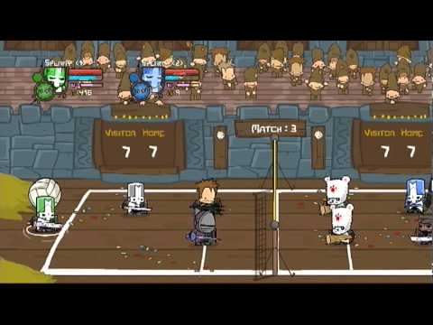 Castle Crashers Volleyball Gameplay (2)