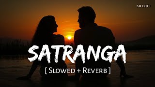 Satranga (Slowed + Reverb)  Arijit Singh  Animal  