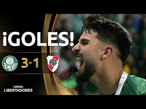 GOLES | PALMEIRAS vs. RIVER PLATE | CUARTOS DE FINAL | CONMEBOL LIBERTADORES 2025