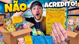 A Carta Pokémon Dourada Que Eu Tanto Esperava...