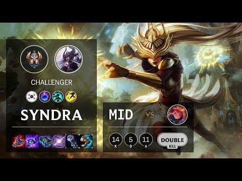 Syndra Mid vs Zoe - KR Challenger Patch 10.5