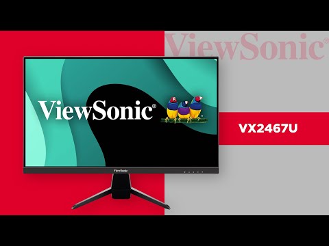 ViewSonic 24” VX2467U Monitor