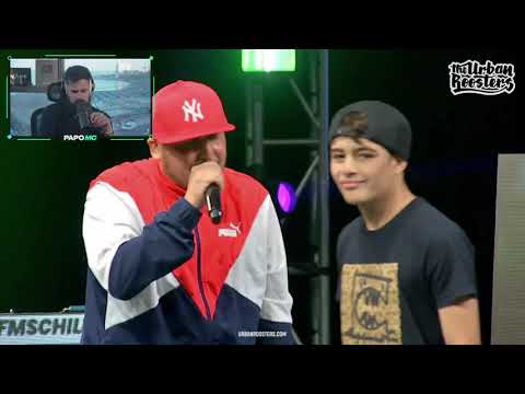 PAPO REACCIONA A EL MENOR vs TOM CROWLEY FMS CHILE JORNADA 7 2021