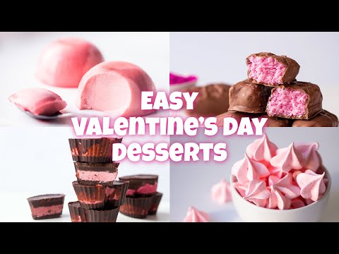 Top 4 Easy Valentine's Day Desserts | NATURALLY COLORED
