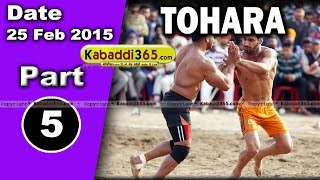 Tohara (patiala) Kabaddi Tournament 25 Feb 2015 Part 1 by Kabaddi365.com