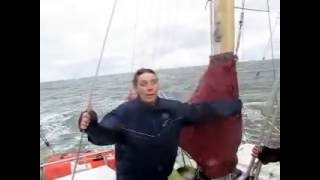 De Andromaque met windkracht 6-7