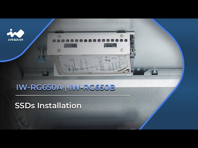 InWin IW-RG650A & IW-RG650B SSDs Installation