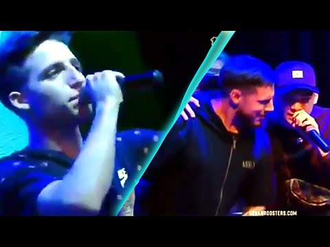 Cacha Le Tira Ah Wos En El Minuto De Presentación y El Le Contesta En Un Minutazo- FMS 2018