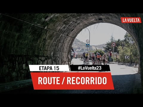 3D route - Stage 15 - La Vuelta 2023