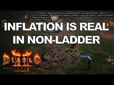 Easy Way to Get High Runes - Sold 300+ P Gems for 2 JAH (Diablo 2 Resurrected)