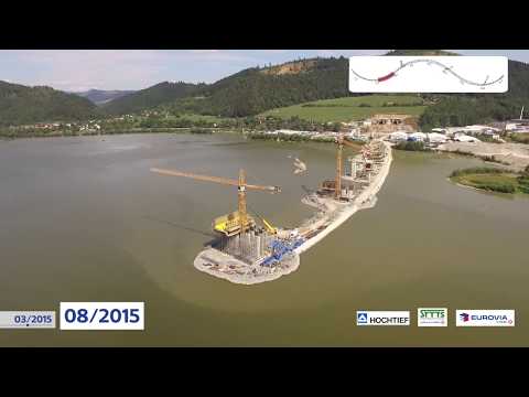 Výstavba úseku D3 Žilina, Strážov - Žilina, Brodno