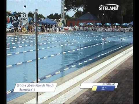 Serie 40 dei 50 Stile Libero  Assoluti Maschi Master - 13 Memorial Andrea Bettiol