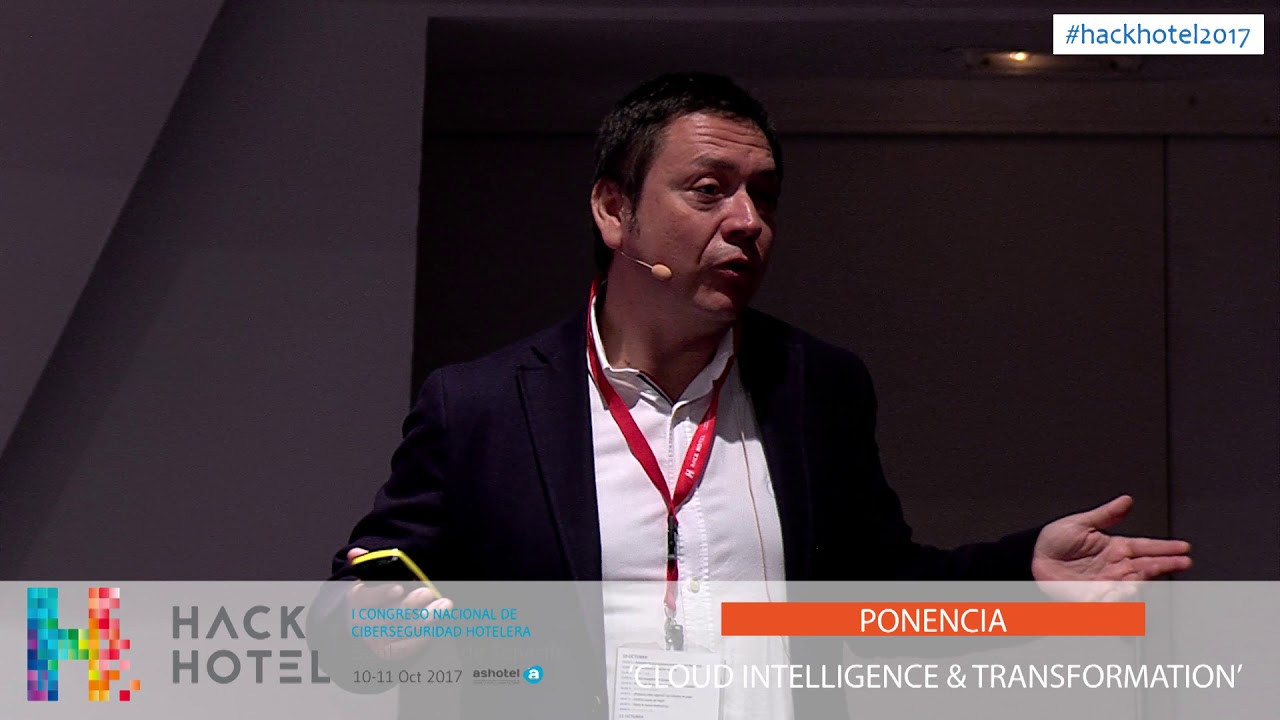 11/10/2017 – 10:15 h. Ponencia ‘Cloud & intelligence transformation’
