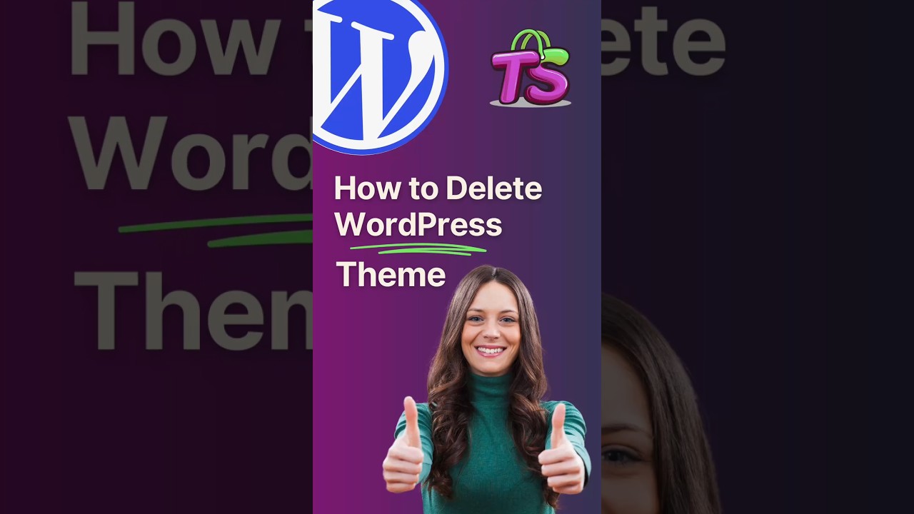 How to Delete a WordPress Theme #WP #Delete #Theme #Wordpress #wordpressadmin