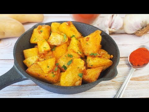 Receta de Patatas AL AJILLO muy Fácil