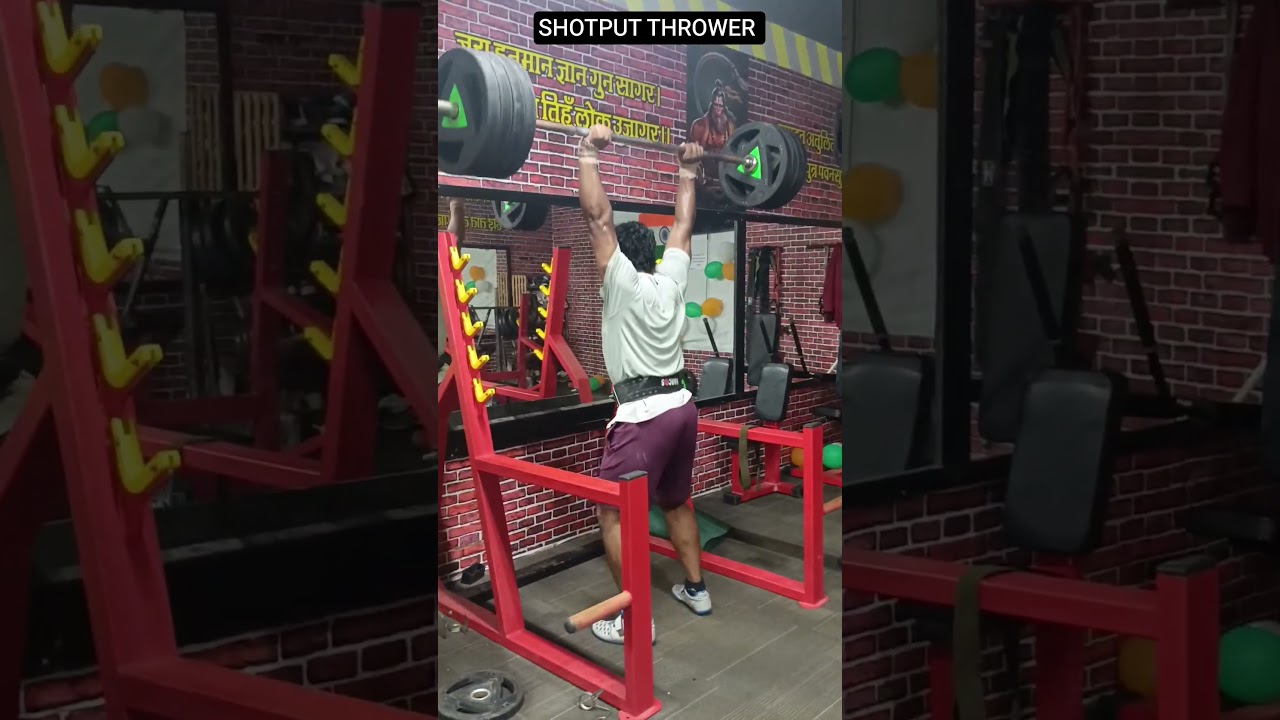 SHOTPUT THROWER WORKOUT VIDEO UTKARSH RAJPUT #gym #athlete #viral #trend #motivation#gym #lifter