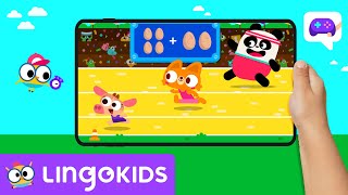 #RACE GAME π Learn the Numbers Counting Eggs π₯π₯ | Lingokids #Gameplay