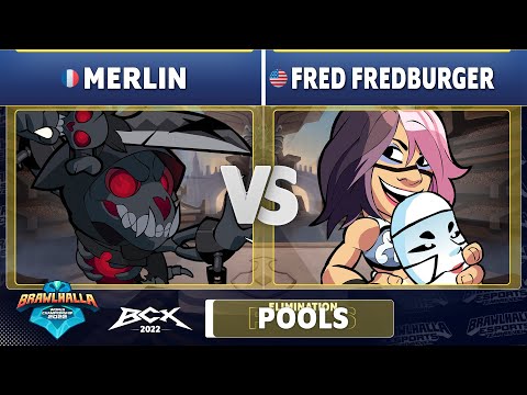 Merlin vs. Fred Fredburger - Elimination Pools - Brawlhalla World Championship 2022