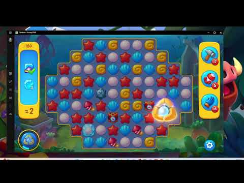 Fishdom Level 160 – Farm Aquarium – Audio Talkthrough Walkthrough | F2P Tips & Strategy Guide