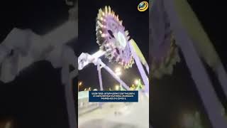 Սաուդյան Արաբիայում մարդկանցով լի ատրակցիոնը շարժման ժամանակ խափանվել և ընկել է