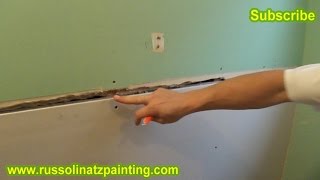 Bathroom Renovation- Drywall Taping- 1st and 2nd coat (Part 1)