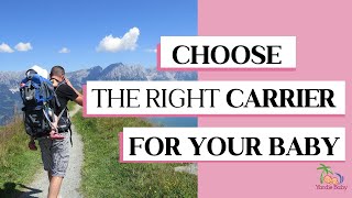 How to Choose the Right Baby Carrier for Your Needs