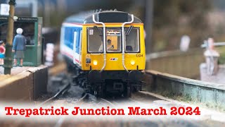 Download lagu Trepatrick Junction Model Railway | Running Session | March 2024 mp3