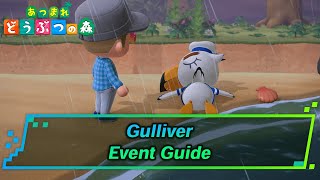 【Animal Crossing: New Horizons】Gulliver - How To Find His Communicator Parts