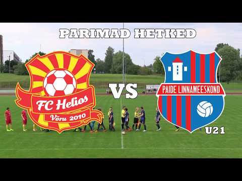 Võru FC Helios vs Paide Linnameeskond U21 2-3 Parimad hetked (28.07.2019)