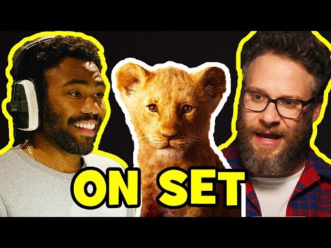 Behind The Scenes on THE LION KING - Voice Cast Songs, Clips & Bloopers