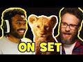 Behind The Scenes On THE LION KING Voice Cast Songs Clips Bloopers