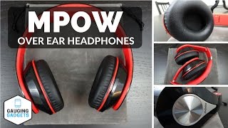Video thumbnail for Mpow 059 Bluetooth Headphones Review - Foldable Over Ear Headset by Gauging Gadgets