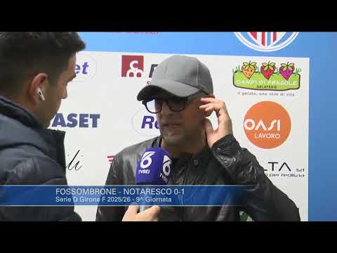 Fossombrone - Notaresco 0-1