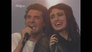 Luz Casal y Miguel Ríos &quot;Ciudad sin Ley&quot; (Que Noche la de Aquel Año 03/11/1987)