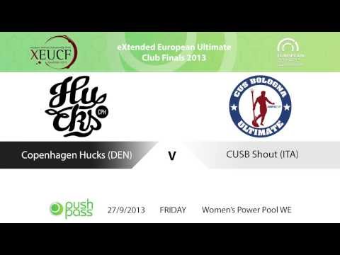 XEUCF 2013: CUSB Shout athletic plays against Copenhagen Hucks