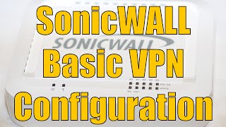 Dell SonicWALL Basic VPN Configuration