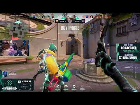 Shroud Reacts To 100T  Vs Noble !! MAP 3 !!Vct Qualifiers