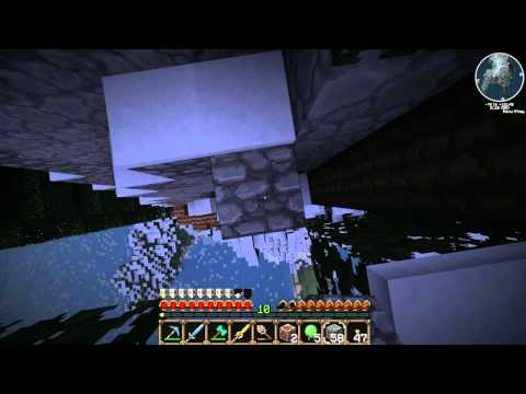 Minecraft: Tri-Mountain Survival Ep.8: Saved by a Dirt Creeper