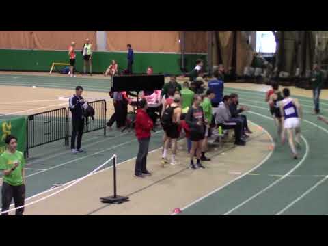1500m Sénior Homme - Championnats québécois en salle 2019 (Athlétisme)
