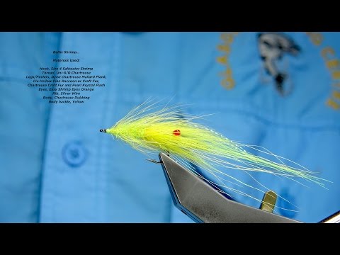 Tying a Baltic Shrimp Seatrout Fly with Davie McPhail