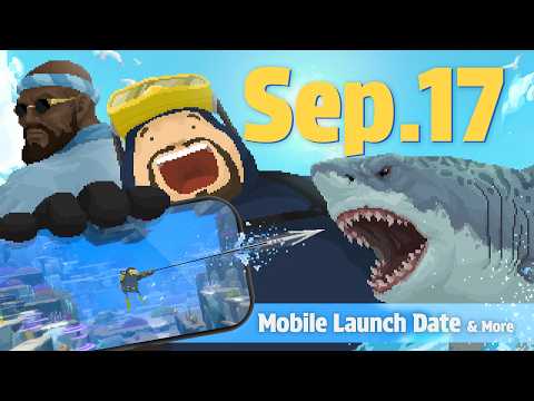 Dave the Diver mobile launch announcement trailer