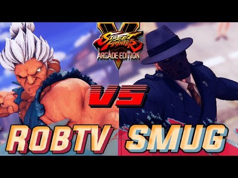 SFV AE 💥 RobTV (Akuma) VS Smug (G) Street Fighter V Arcade Edition Season 4