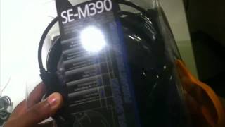 Video thumbnail for Unboxing Pioneer SE-M390 Headphones by TrueRay