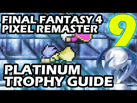 Final Fantasy 4 Pixel Remaster Platinum Trophy Guide Part 9 Game Over