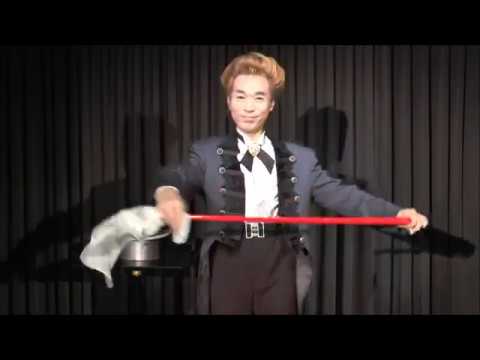 Voir la vidéo de la Canne à disparition Noir - plastique