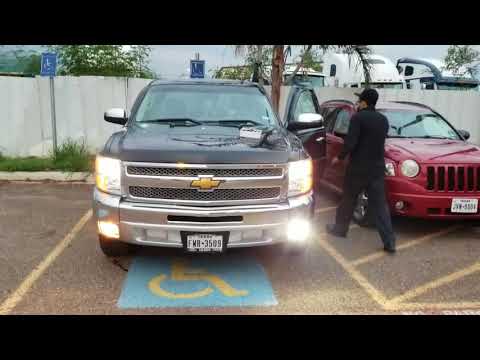 2007-2014 chevy silverado fog lights replaced halogen to LED light