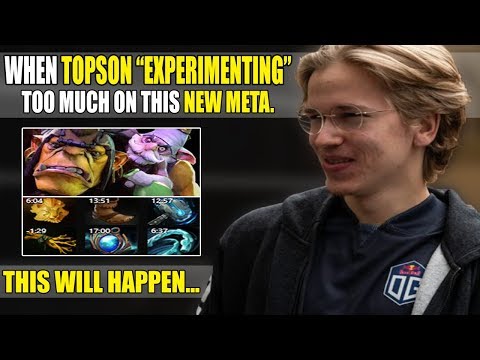 TOO MUCH EXPERIMENT IS NOT GOOD SOMETIMES - FUNNY TOPSON ALCHEMIST VS RTZ & CR1T - DOTA 2 DOTA 2