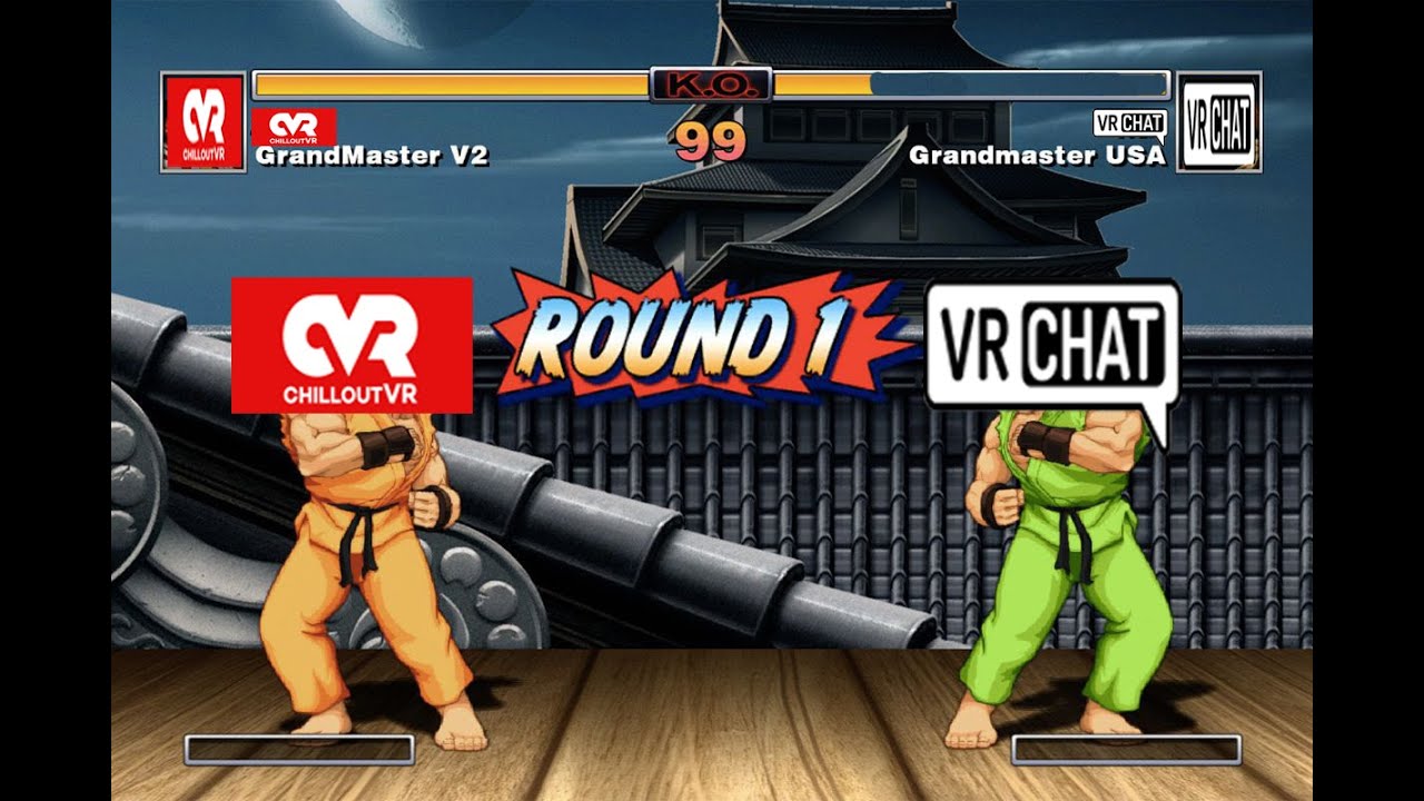 CHILLOUT VR VS VRCHAT - VRCHAT DOWNFALL